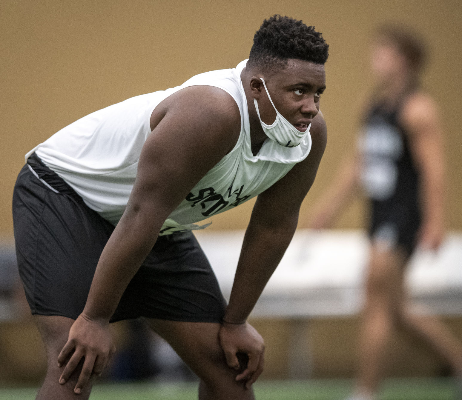 Steve Warren football camp, 7.25